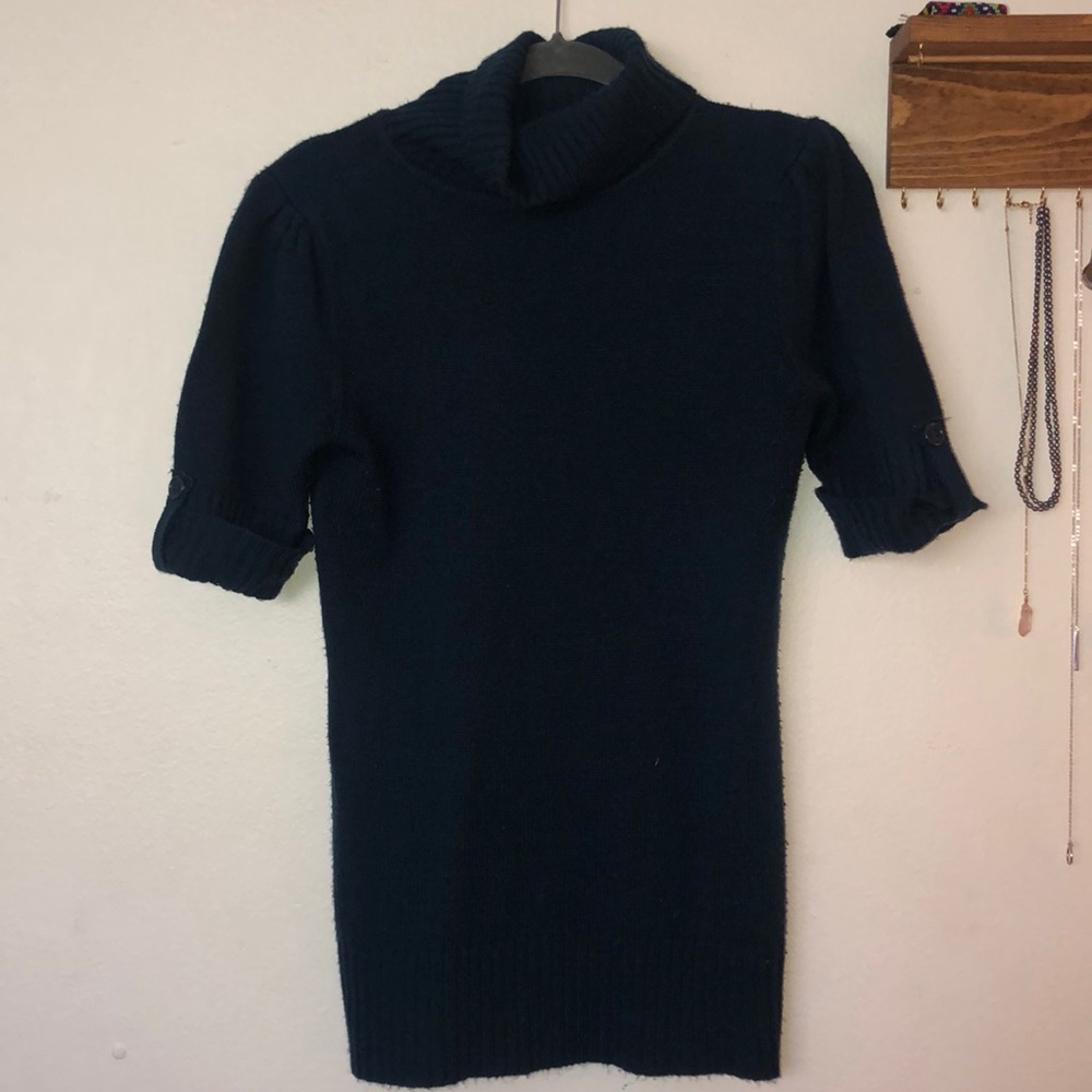 Dark Teal Turtleneck